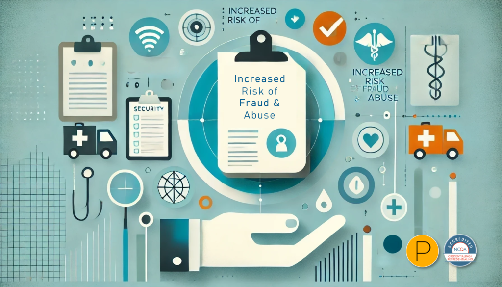 Increased Risk of Fraud and Abuse Increased Risk of Fraud and Abuse